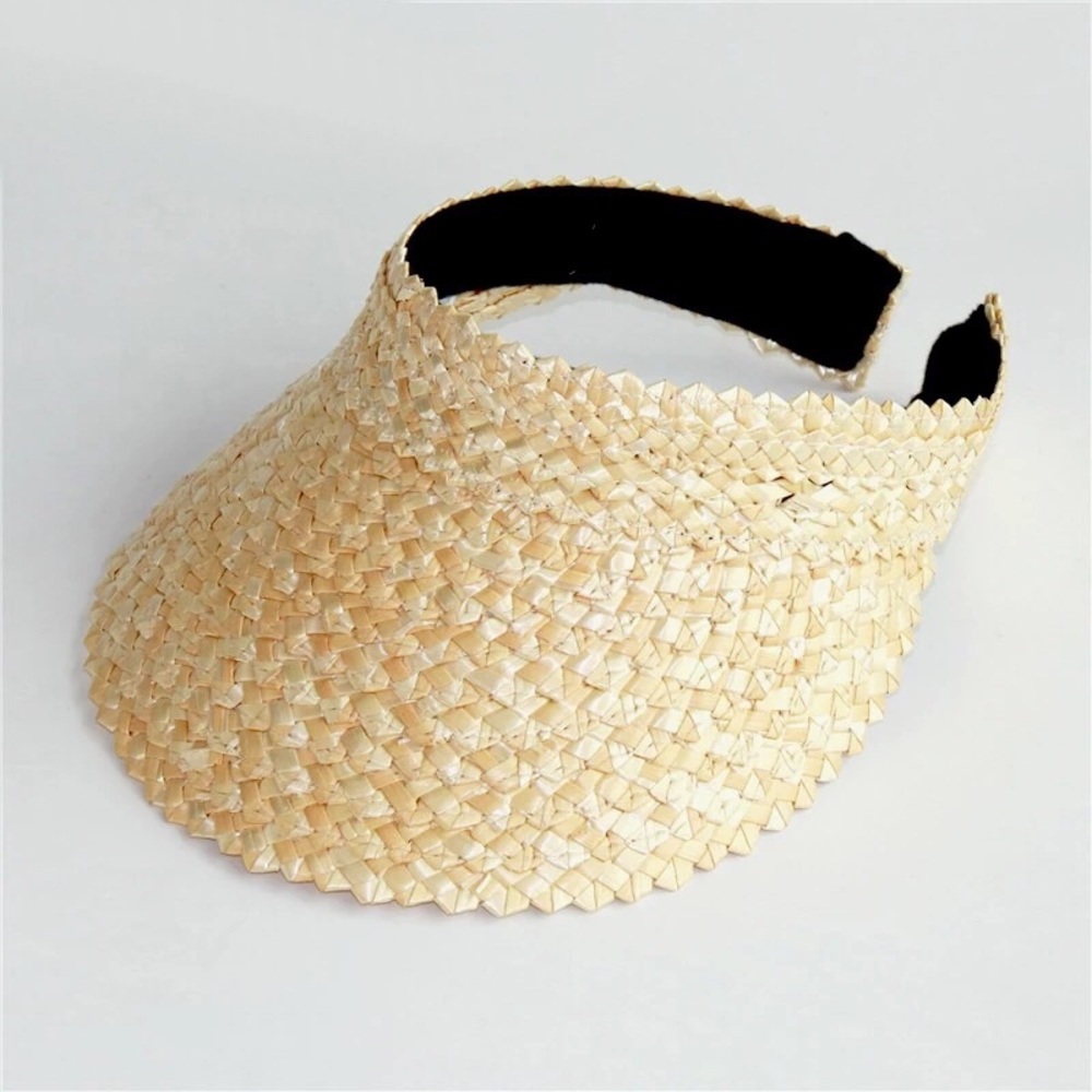 💥BEST SELLER ▪️Visor Hat Straw Sun Hat - Picture 5 of 10